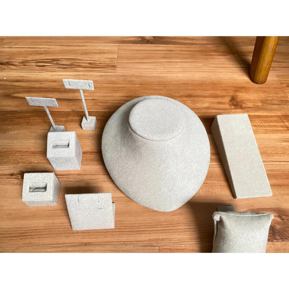 Jewelry Display Stands LOT Set of 8 Mixed Type Necklace Bracelet Earrings Rings